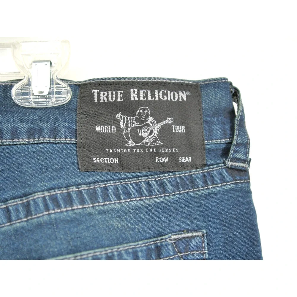 True Religion Rocco‎ No Flap Relaxed Skinny Jeans 40 Stretch $149 GGJD LAST CALL